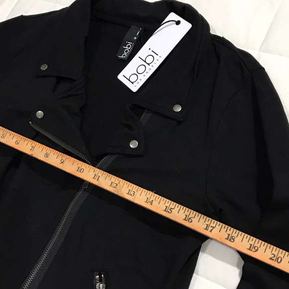 Bobi Women's Black Jacket new with tags - Picture 5 of 7